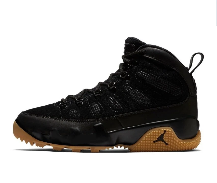 NUEVO Nike Air Jordan 9 Bota Retro NRG Negro Goma AR4491-025 Para hombres Foto 1 de 4