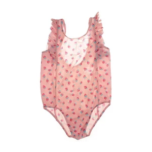 C&A, Badeanzug, Größe: 98, Pink/Mehrfarbig, Polyester, Sonstiges, Mädchen #H7H - Bild 1 von 6