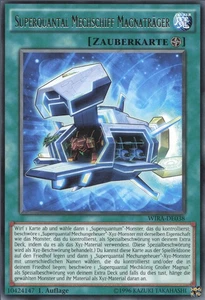 YuGiOh Superquantal Mechschiff Magnaträger WIRA-DE038 Rare Neu 1st - Bild 1 von 2
