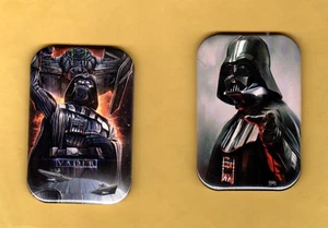 STAR WARS    2 REFRIGERATOR MAGNET  2" X 3"  WITH ROUNDED CORNER - Picture 1 of 2