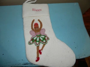 West Elm Filz/Woo Nussknacker Zuckerpflaume Feenstrumpf Weihnachten "Riggs" (UU-41) - Bild 1 von 3