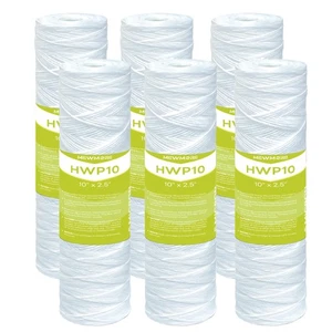 5 Micron Whole House Water Filter Cartridge, String Wound Sediment Filters fo... - Picture 1 of 7