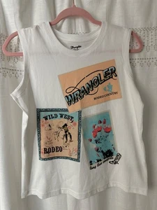 wrangler rodeo country sleevelss blouse womens Sz XL - Picture 1 of 5