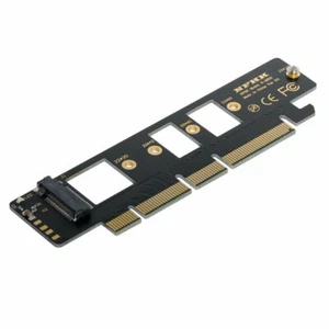 CY SA-021NGFF M.2 M-key NVME AHCI to PCI-E 3.0 16x 4x Adapter for 110mm 80mm SSD - Picture 1 of 6
