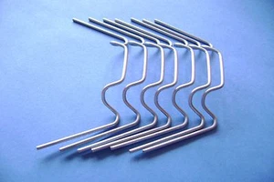 GREENHOUSE GLAZING CLIPS GLAZING W CLIPS CHOOSE QUANTITY FROM 5 TO 500 - Picture 1 of 12