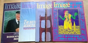 4 San Francisco Examiner Image magazines 1987 Linus Pauling The Haight Ashbury - Picture 1 of 12