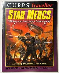 Steve Jackson Juegos 6604 GURPS Traveller STAR MERCS Campaña Militar - Imagen 1 de 6