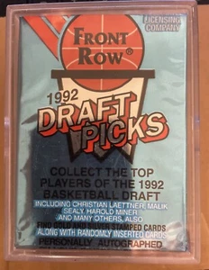 1992 Front Row Draft Picks Basketball Complete Set + 1 Sealed Pack - Picture 1 of 3