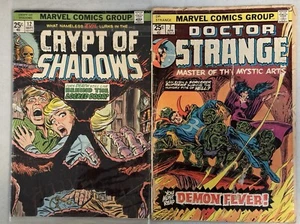 MARVEL COMICS Crypt of Shadows, 9/74, Doctor Strange,7/73, Stan Lee - Imagen 1 de 12