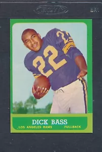 1963 Topps #039 Dick Bass Rams EX *507 - Picture 1 of 1