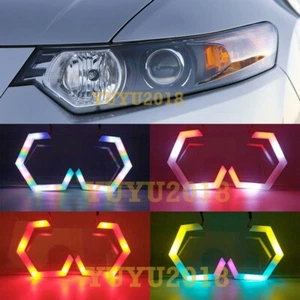 Serie Flow Chasing RGB halo para Acura TSX 09-14 Señal de giro ojo de ángel DRL 4 piezas - Imagen 1 de 17