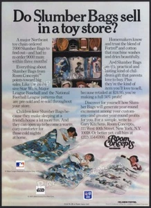 BIBB / STAR WARS - Original 1979 Trade AD / ADVERT _ Slumber Sleeping Bags promo - Picture 1 of 1