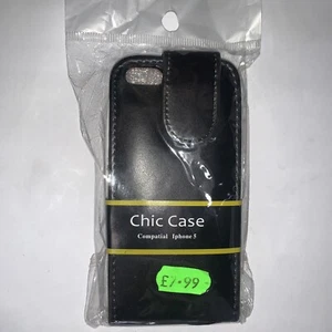 Case Cover For Apple iPhone 5 5S SE 1 gen Magnetic Flip Leather Folio - Foto 1 di 2