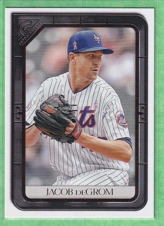 2021 Topps Gallery #112 Jacob DeGrom New York Mets - Image 1 of 2