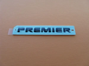 CHEVROLET EQUINOX TRAVERSE TRAILBLAZER PREMIER BLACK EMBLEM LOGO BADGE A44574 - Picture 1 of 1
