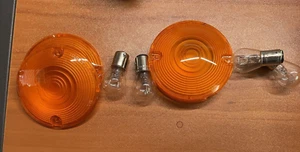 2017 Harley Davidson Road King & Touring Turn Signal Light Covers. Like New - Bild 1 von 3