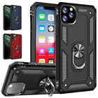 Case For iPhone 15 14 13 12 11 Pro Max XS XR X Shockproof Armor Ring Stand Cover