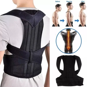Back Brace for Women Men Waist Support Brace Belt Lower Upper Back Pain Relief - Picture 1 of 22