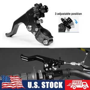 CNC Short Stunt Clutch Lever For Suzuki RMZ250 RMZ450 04-16 DRZ400S/SM 2000-2009 - Picture 1 of 11