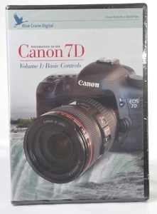 Blue Crane DVDs Canon EOS 7D, Basic Controls + Advanced Topics, NEW and SEALED - Photo 1/4