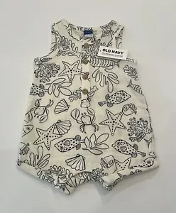 Old Navy Baby Clothes 3-6 Months Romper Cute Outfit New - Picture 1 of 3