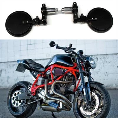 Espejos retrovisores plegables para manillar de 7/8" para BUELL S1 LIGHTNING Foto 1 de 4