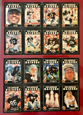 1990-Smokey Bear Los Angeles Raiders card set-HOWIE LONG-Raiderette-Art Shell
