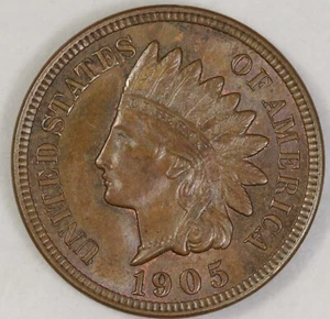 1905 Indian Cent. Choice Uncirculated. G113SN - Picture 1 of 2