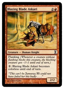 MTG Blazing Blade Askari | #146 Time Spiral | English - Picture 1 of 2