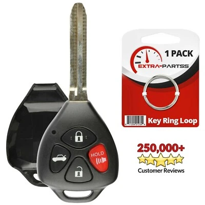 For 2008 2009 2010 2011 2012 2013 Toyota Avalon Car Remote Key Fob Shell Case - Image 1 of 4