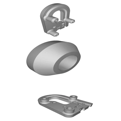 Carriage Upgrade kompatibel mit Kossel Mini 2020 3D Drucker Enhanced Design - Bild 1 von 3