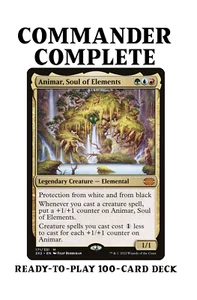 Animar, Soul of Elements MORPHS Magic MTG Custom Commander Deck - Bild 1 von 6