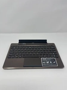 Asus Eee Pad Transformer TF101 Gray Wireless Portable Keyboard Docking Station - Picture 1 of 8