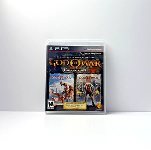 God of War Collection Sony PlayStation 3 PS3 EN MUY BUENA CONDICIÓN Disco Como Nuevo CIB Completo Probado - Imagen 1 de 5
