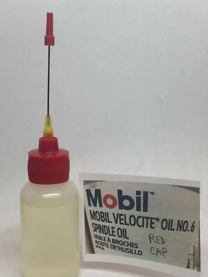 MOBIL Velocite 6 Oil Recommended For Bernina 8,9,7,5,4 Series All Black Bobbins 2” Tip