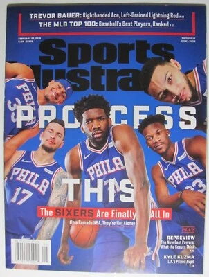 Quiosco Sports Illustrated Joel Embiid Philadelphia 76ers 25 de febrero de 2019 Foto 1 de 4