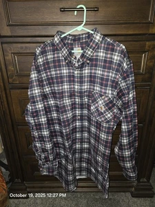 Lot Of Carhartt And Majestic FR Shirts Button Up NFPA, 3XL & 3XLT Workwear  - Picture 1 of 17