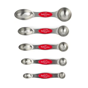Betty Crocker Measuring Spoon Set, 5 Piece, Red - Picture 1 of 5