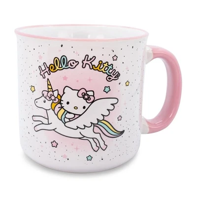 Sanrio Hello Kitty Unicorn Star Ceramic Camper Mug | Holds 20 Ounces - Image 1 of 4