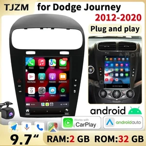 Radio estéreo para automóvil Android pantalla de reproducción GPS navegación para Dodge Journey 2012-2020 - Imagen 1 de 24