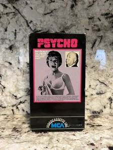 PSYCHO VHS (1984) 1960 Film - MCA Rainbow First Original Release Rare Classic - Picture 1 of 7