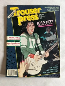 Joan Jett, The Ramones - Trouser Press Magazine 1982 - Picture 1 of 2