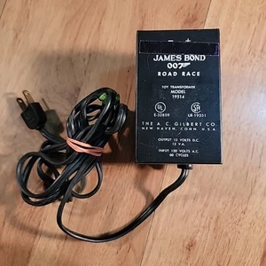 JAMES BOND 007 ROAD RACE GILBERT #19514 slot car transformer power supply 12V - Photo 1/5