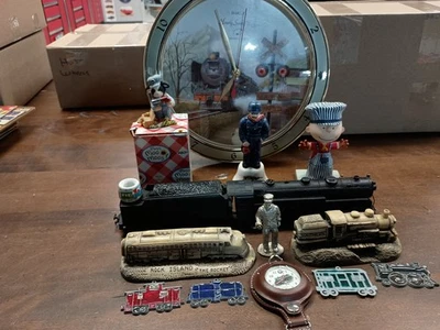 Tren America Flyer más reloj y reloj y figuras y más cosas de tren Foto 1 de 4