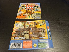 Toy Commander Dreamcast inserts inlay
