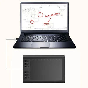 Digital Hand-painted Board Handwriting Tablet Pc Drawing Pad Graphics - Afbeelding 1 van 12