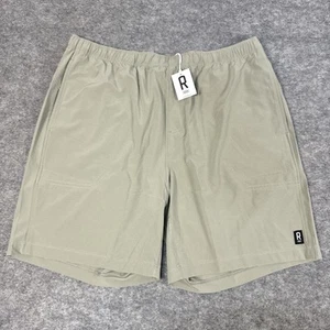 Pantaloncini RHONE Uomo Large Verde Essentials 7” Sfoderati Allenamento Nuovi con etichette Pickleball Palestra - Foto 1 di 13