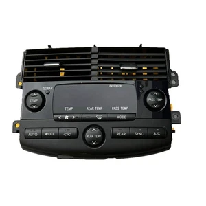 2007-2010 TOYOTA SIENNA AC HEATER CLIMATE CONTROL SWITCH W/ AIR VENT GRILLE OEM - Picture 1 of 20