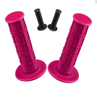 Empuñaduras de manillar de goma rojas de 7/8"" 22 mm repuesto para moto de cross Foto 1 de 4