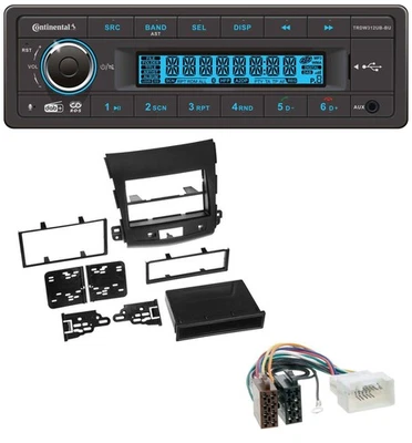 Continental MP3 DAB USB Bluetooth Autoradio für Citroen C-Crosser Mitsubishi Out - Bild 1 von 4